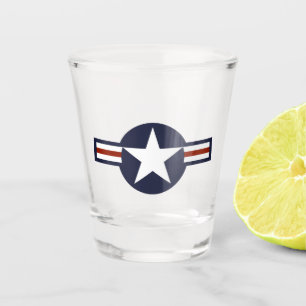 Logo der Luftwaffe Schnapsglas