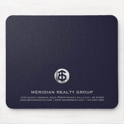 Logo der Marke Custom Luxury Mousepad (Vorne)