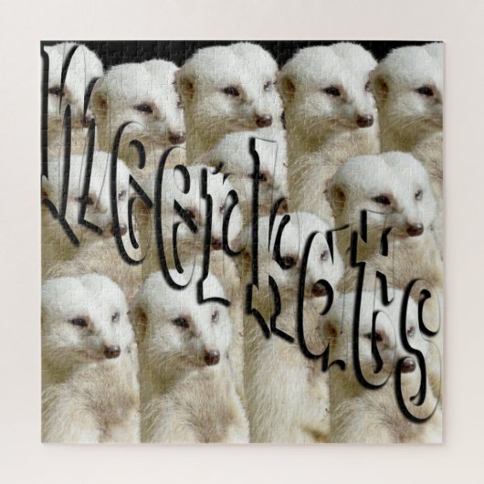 Logo der Meerkat Army, Puzzle (Vertikal)