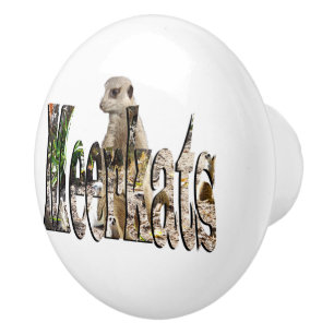 Logo der Meerkats Picture Keramikknauf