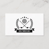 Logo der Meisterschaft | Golf Pro oder Instructor Visitenkarte (Vorderseite)