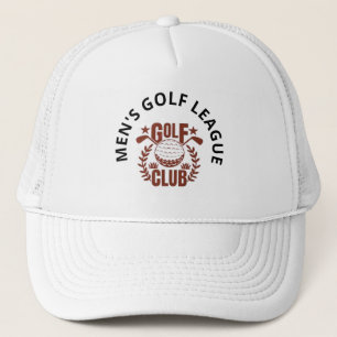 Logo der Men Club Golf League personalisieren Truckerkappe