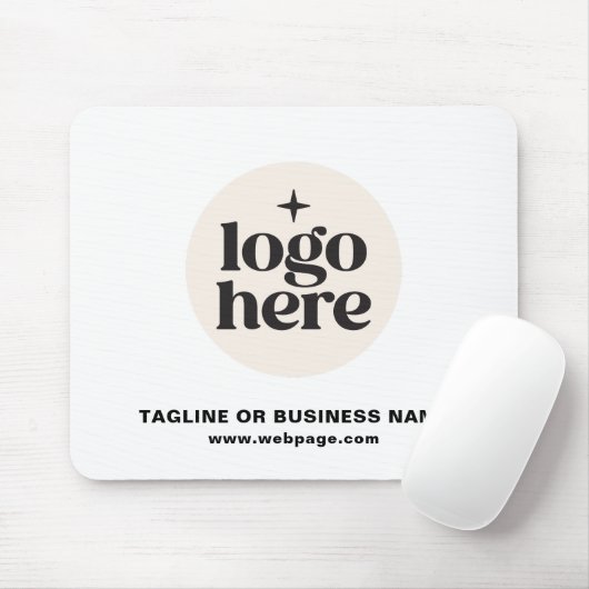 Logo der Minimalistischen benutzerdefinierten Text Mousepad (Mit Mouse)