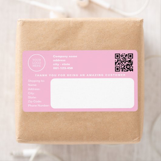 Logo der modernen Firma Corporate Pink (Insitu)