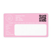 Logo der modernen Firma Corporate Pink (Vorne)