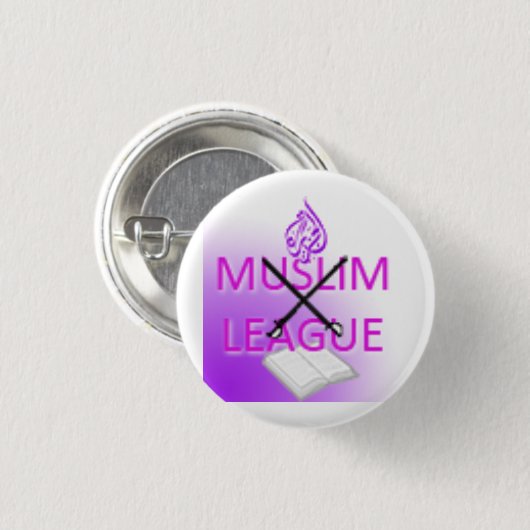 Logo der Muslimliga Button (Vorne & Hinten)
