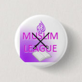 Logo der Muslimliga Button (Vorderseite)