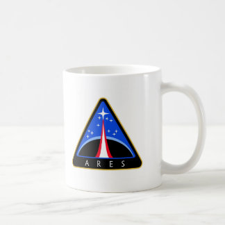 Logo der NASAs Ares Rocket Kaffeetasse