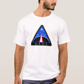 Logo der NASAs Ares Rocket T-Shirt (Vorderseite)