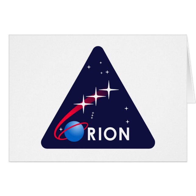 Logo der NASAs Orion (Vorderseite (Horizontal))