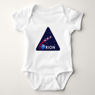 Logo der NASAs Orion Baby Strampler