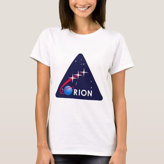Logo der NASAs Orion T-Shirt (Vorderseite)
