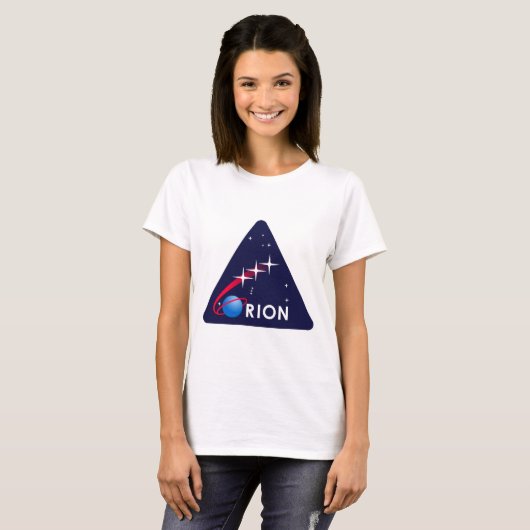 Logo der NASAs Orion T-Shirt (Vorne ganz)