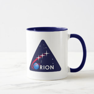 Logo der NASAs Orion Tasse