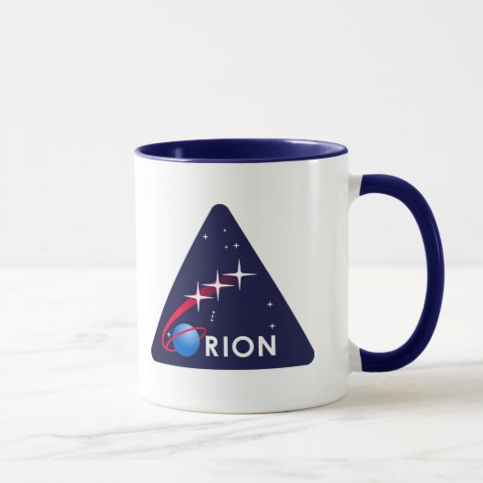 Logo der NASAs Orion Tasse (Rechts)