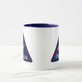 Logo der NASAs Orion Tasse (Zentrum)