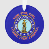 Logo der Nationalgarde Ornament (Vorderseite)