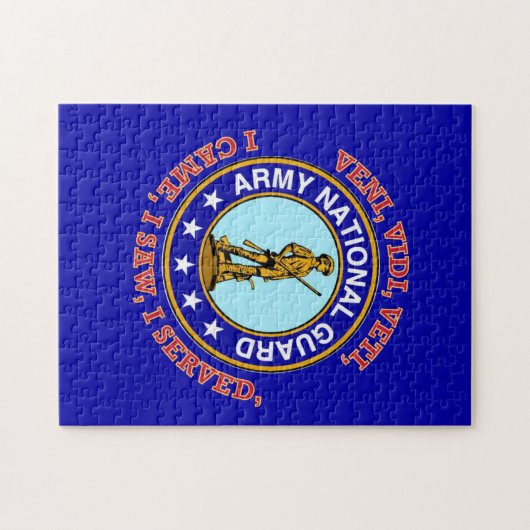 Logo der Nationalgarde Puzzle (Horizontal)