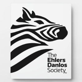 Logo der offiziellen Ehlers-Danlos-Gesellschaft Fotoplatte