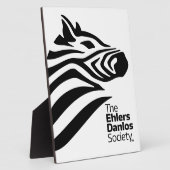 Logo der offiziellen Ehlers-Danlos-Gesellschaft Fotoplatte (Seite)