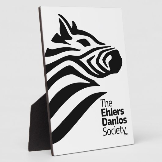 Logo der offiziellen Ehlers-Danlos-Gesellschaft Fotoplatte (Seite)