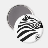 Logo der offiziellen Ehlers-Danlos-Gesellschaft Magnet (Vorderseite/Rückseite)