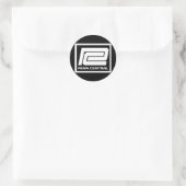 Logo der Penn Central RailCompany Runder Aufkleber (Tasche)