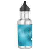 Logo der personalisierten Firma Edelstahlflasche (Links)