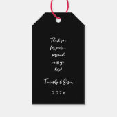 Logo der Pferderanche für das Weihnachtsgeschäft Geschenkanhänger (Rückseite)