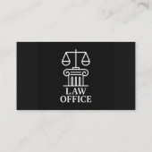 Logo der Rechtsanwaltskammer | Anwaltskanzlei und Visitenkarte (Rückseite)