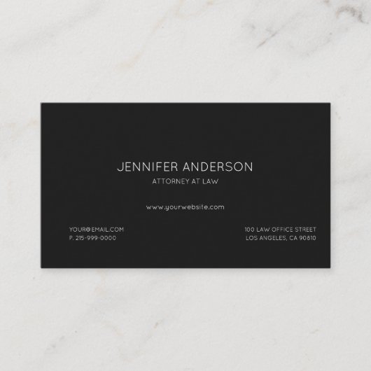 Logo der Rechtsanwaltskammer | Anwaltskanzlei und  Visitenkarte (Vorderseite)