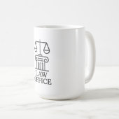 Logo der Rechtsanwaltskammer Kaffeetasse (VorderseiteRechts)