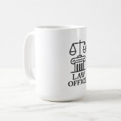 Logo der Rechtsanwaltskammer Kaffeetasse (Vorderseite Links)