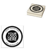 Logo der Round-Custom-Company Gummistempel (Stempel)
