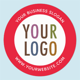 Logo der "Round Promotion Business Stickers Compan