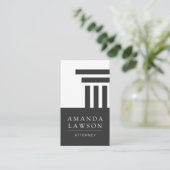 Logo der Säule Terminkarte (Stehend Vorderseite)