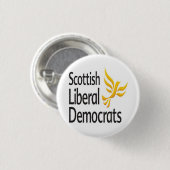 Logo der schottischen Liberalen Button (Vorne & Hinten)