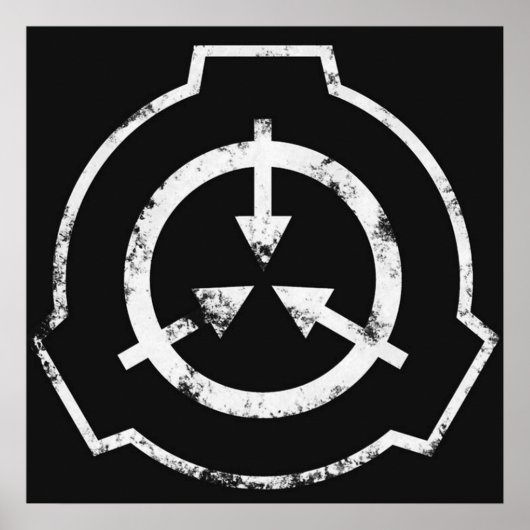 Logo der SCP Foundation Poster (Vorne)