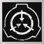 Logo der SCP Foundation Poster (Vorne)