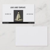 Logo der Street Light Cat Visitenkarte (Vorne/Hinten)