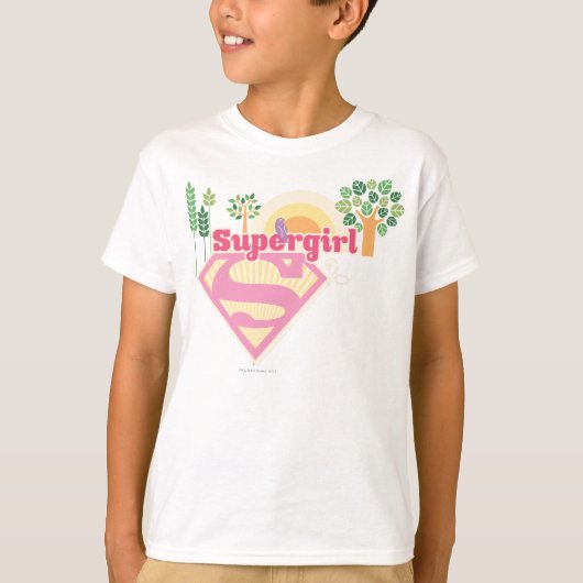 Logo der Supergirl Nature T-Shirt (Vorderseite)