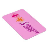 Logo der Tance Academy Colour Dancers Magnet (Rechte Seite)