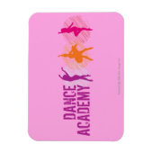 Logo der Tance Academy Colour Dancers Magnet (Vertikal)