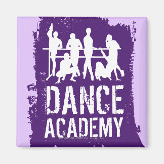 Logo der Tanzakademie für Silhouetten Magnet
