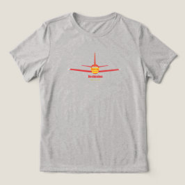 Logo der Uni Park Maryland MD Airplane Tri-Blend Shirt