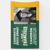 Logo der Universität San Francisco | Glückwunsch G Banner (Vertikal)