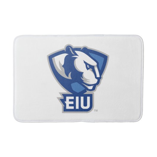 Logo der University Panthers von Eastern Illinois Badematte (Vorderseite)
