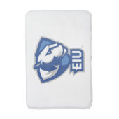 Logo der University Panthers von Eastern Illinois Badematte (Vorderseite Vertikal)