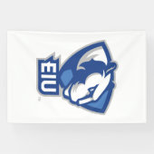 Logo der University Panthers von Eastern Illinois Banner (Horizontal)