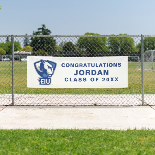 Logo der University Panthers von Eastern Illinois Banner (Insitu)